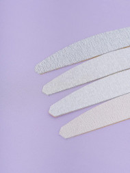 ALGEBRA BEAUTY   HARD GRAY   Мягкие   XL   #180   (50шт)   Сменные  файлы для пилки на вспененной подложке