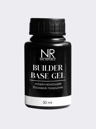 NAIL REPUBLIC   Base BUILDER   30мл (бутылка)   База прозрачная для донаращивания