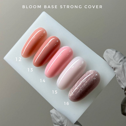 BLOOM   Base Strong COVER   #14   15мл   База камуфлирующая